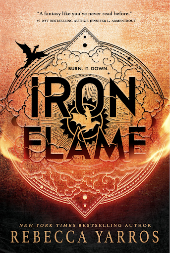Cover of Iron Flame. (Created by Red Tower Books and Bree Archer)
