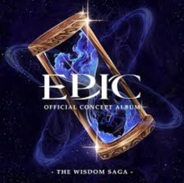 Cover art of EPIC: The Wisdom Saga. By Sarah Jiang, @zwist_ on Instagram, design consultation and logo by liquid density. Posted on Instagram by Jorge Rivera-Herrans