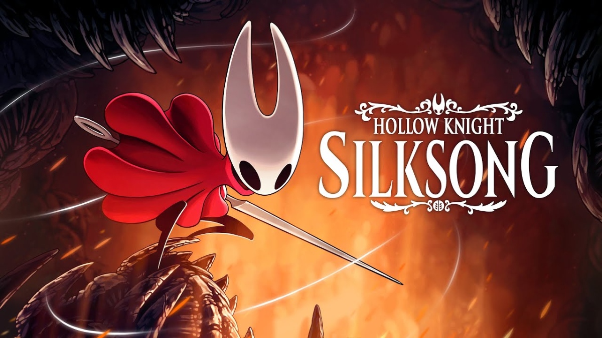 Screenshot of Hollow Knight: Silksong title card